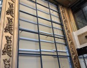 天井及び壁面のステンドグラス撤去工事　中央区銀座