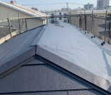 屋根重ね張りカバー工法  江戸川区中央