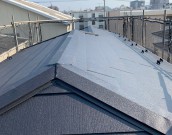 屋根重ね張りカバー工法  江戸川区中央
